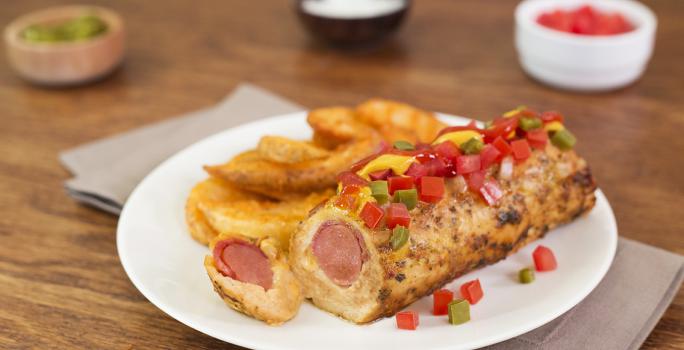 Milanesa Hot dog