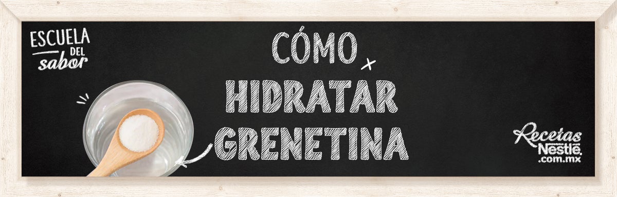 Cómo hidratar grenetina Cómo hidratar grenetina