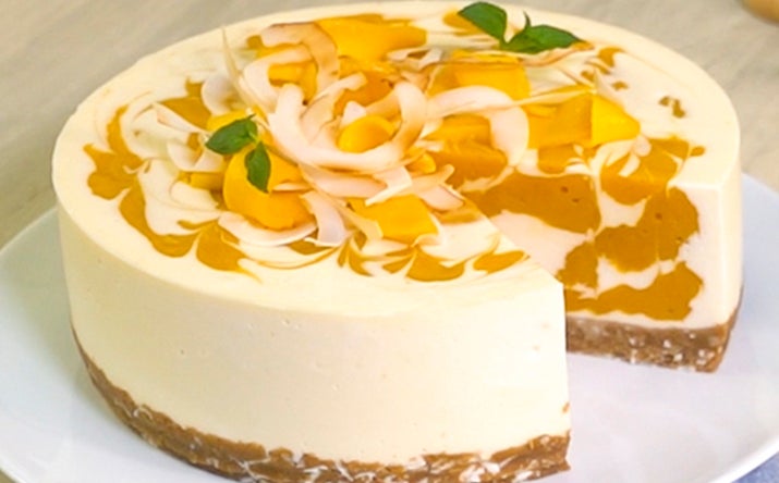 Cómo hacer cheesecake de mango Cómo hacer cheesecake de mango