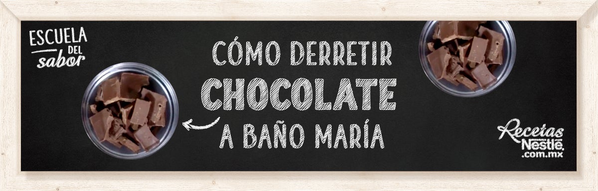 Chocolate A Baño Maria - Fede Cocina