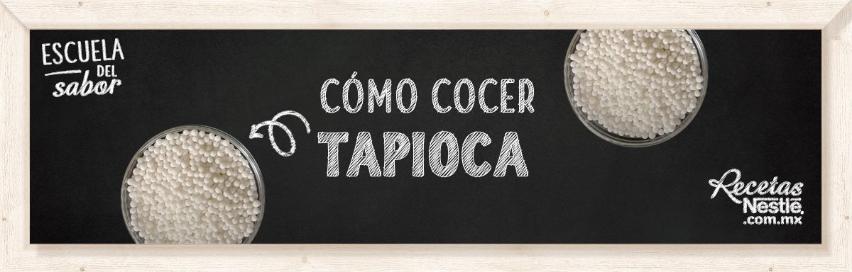 Cómo cocer tapioca Cómo cocer tapioca