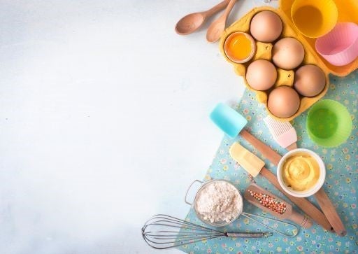 Ingredientes y utensilios para postres Ingredientes y utensilios para postres