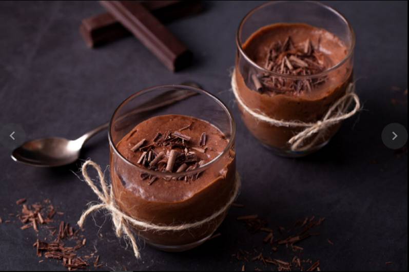 Mousse de chocolate, uno de los postres fríos más conocidos Mousse de chocolate, uno de los postres fríos más conocidos