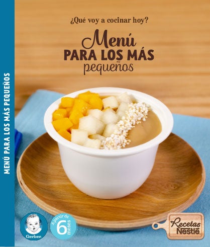 Menú para los más pequeños