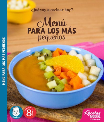Menú para los más pequeños