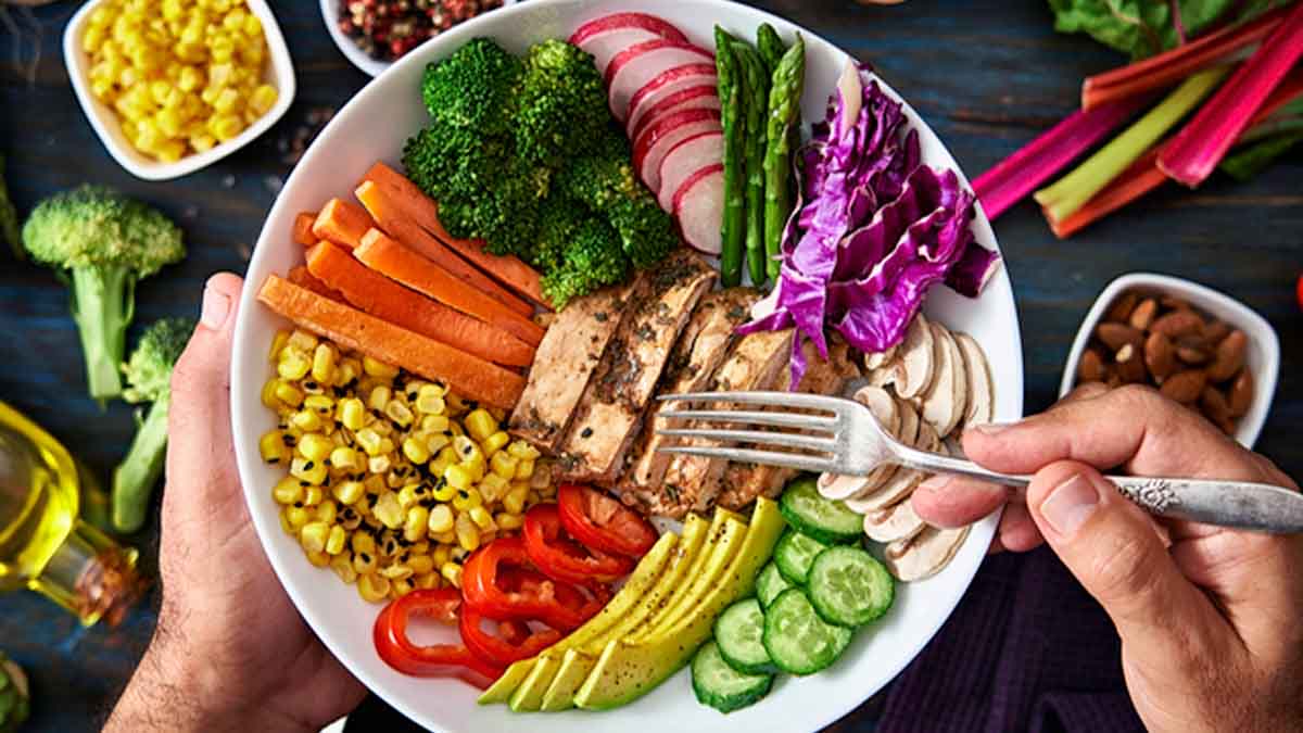 Plato de verduras 