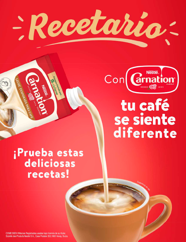 Recetario Carnation Cremador