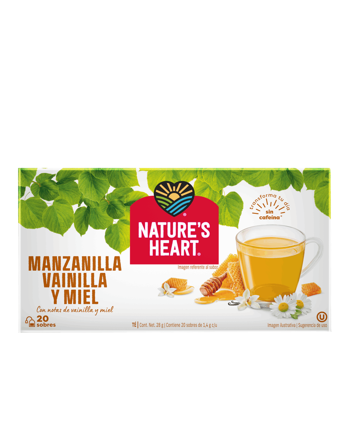 Nature's Heart® Té Manzanilla Vainilla y Miel