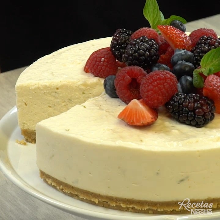 Cheesecake sin horno