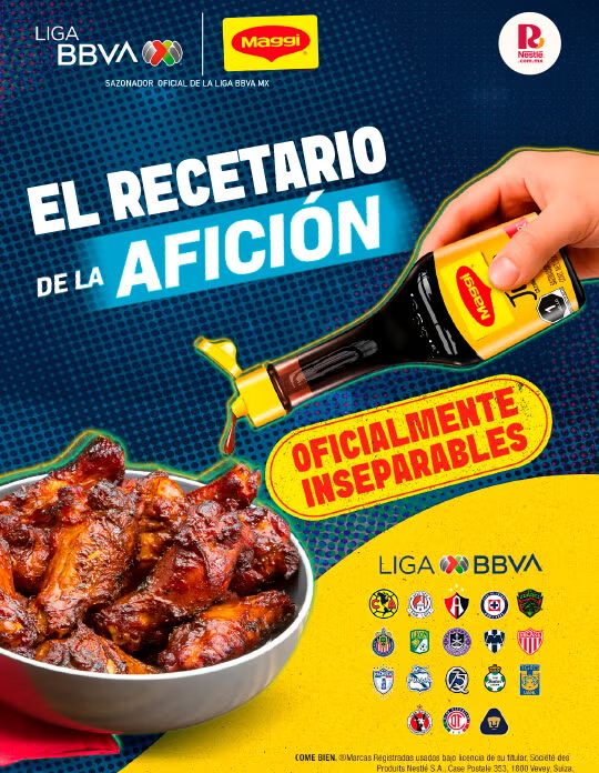 Recipe Recetario LigaMX Card Image
