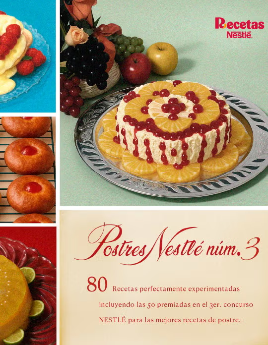 Recipe Recetario Postres Nestlé núm.3 Card Image