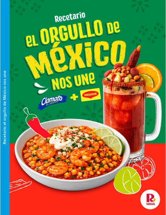 	Recetario El Orgullo de México nos une
