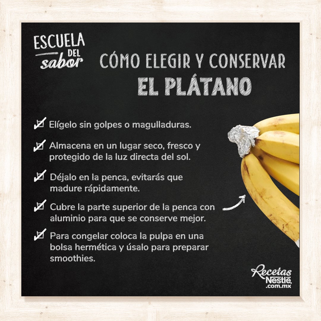 Almacenamiento plátano