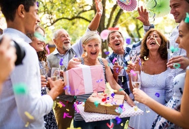 una fiesta familiar