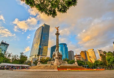 Ángel de la Independencia, Ciudad de México
