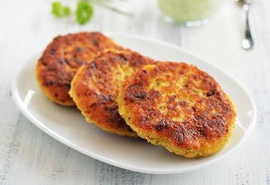 Arepas rellenas de queso