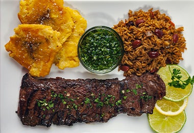  Arroz con frijoles, carne y plátano, recetas con frijoles 