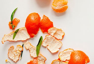  Cocinar con cáscaras de mandarina