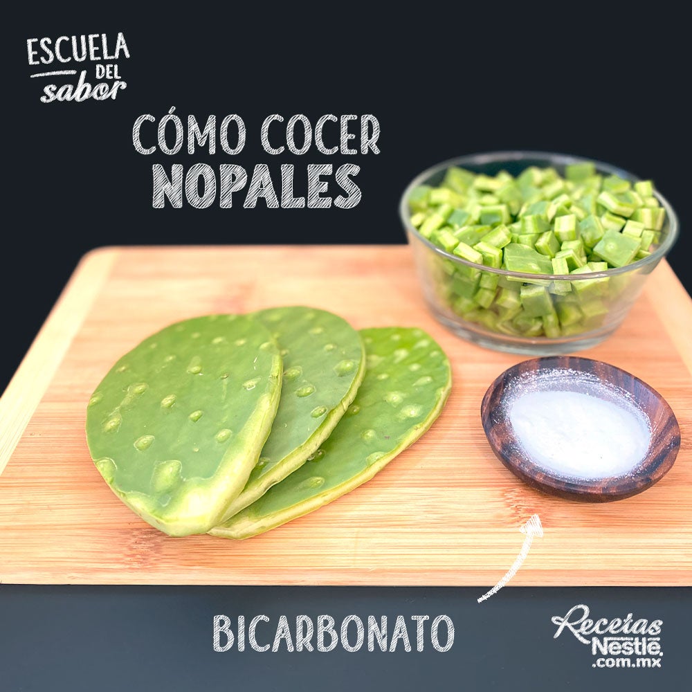 como cocer nopales