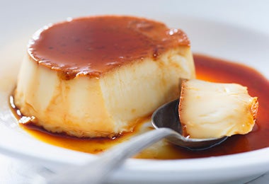 Como hacer caramelo para postre de flan de vainilla 