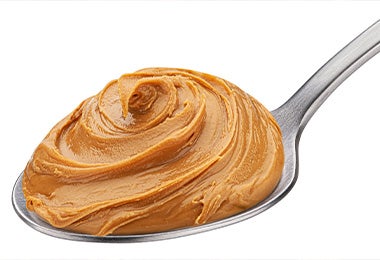 Cuchara con dulce de leche