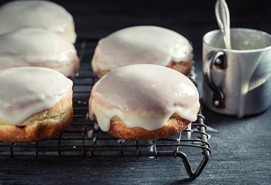 Donas postres con horno