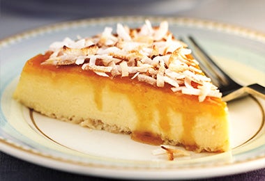 Un flan sin lactosa apto para cualquier persona