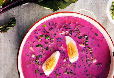 Gazpacho de betabel, variantes gazpacho de salmón