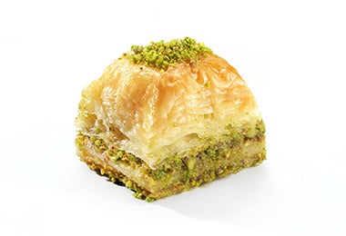 La baclava es un plato griego que se puede hacer con hojaldre.