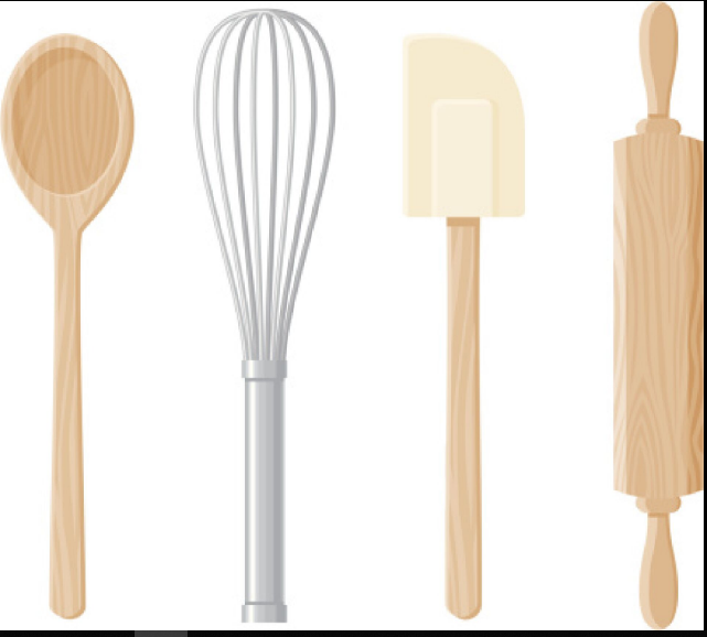 Utensilios de cocina de madera