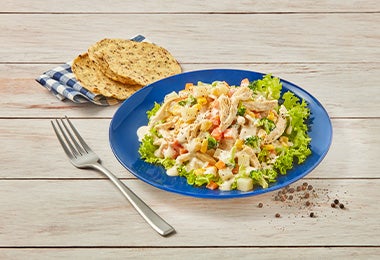 Qué hacer de comer ensalada de tomate, aguacate y pollo 