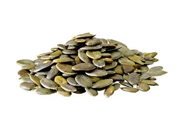 Semillas de calabaza para hacer pipián.