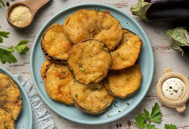 Tipos de empanizado receta berenjenas apanadas