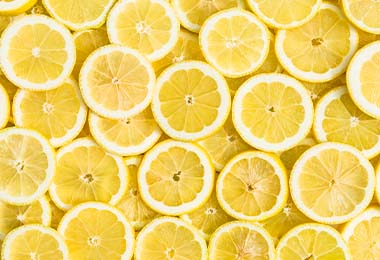 Tipos de limones amarillos.