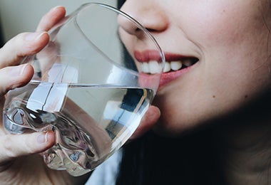 Es importante no solamente tomar agua, sino también cuidarla.
