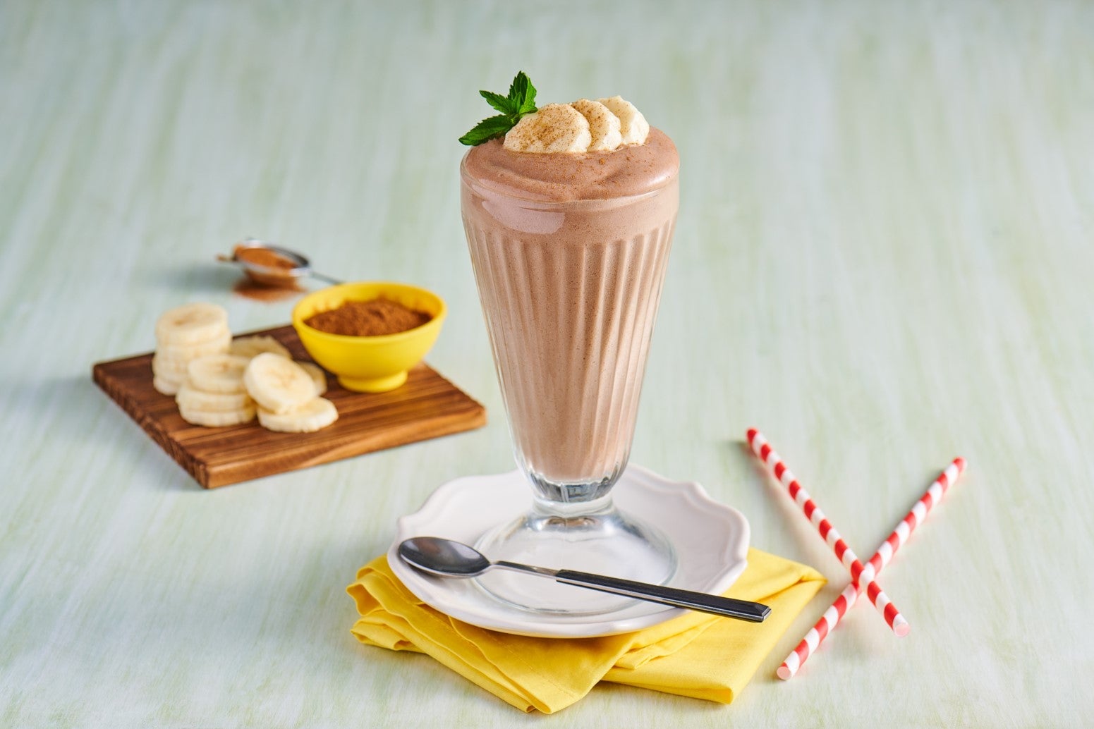 Frappé de Chocolate con Plátano Recetas Nestlé