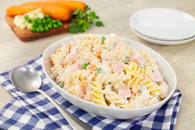 Ensalada rusa con pasta