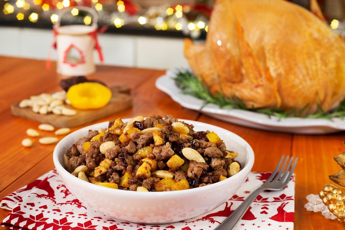 Picadillo navideño dulce