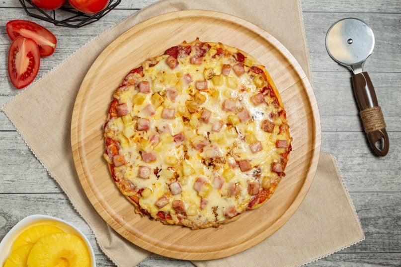 Pizza Hawaiana al Sartén