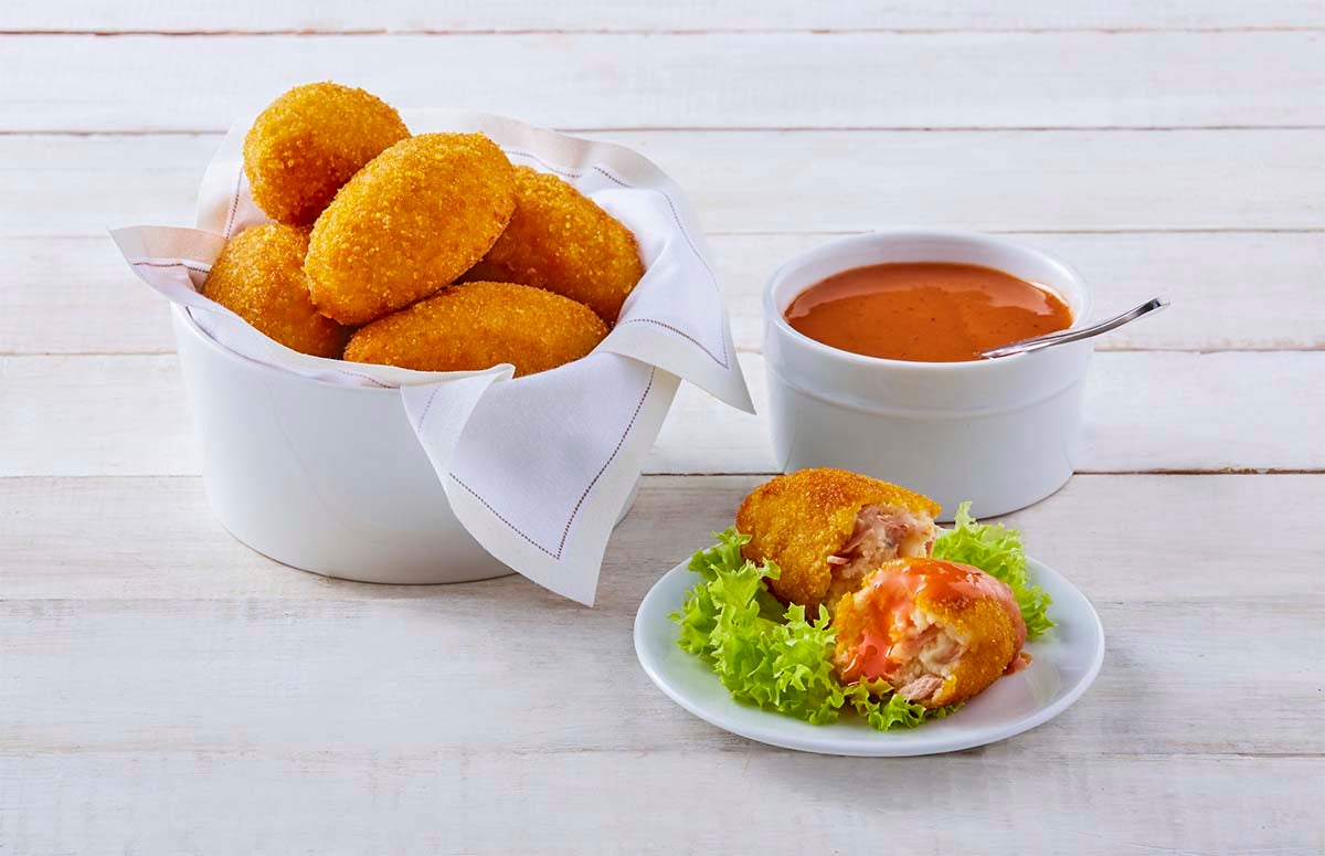 Croquetas de Atún con Papa y Salsa Chipotle | Recetas Nestlé