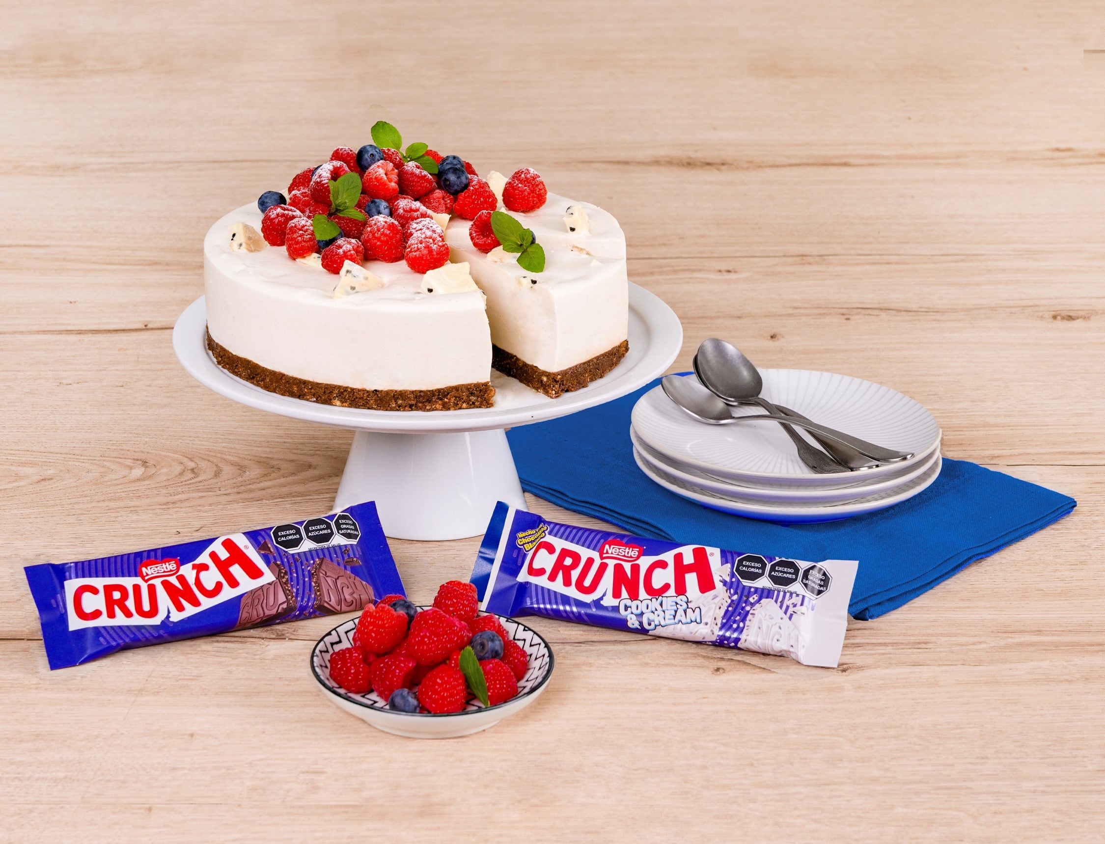 Delicioso Cheesecake Crunch® | Recetas Nestlé