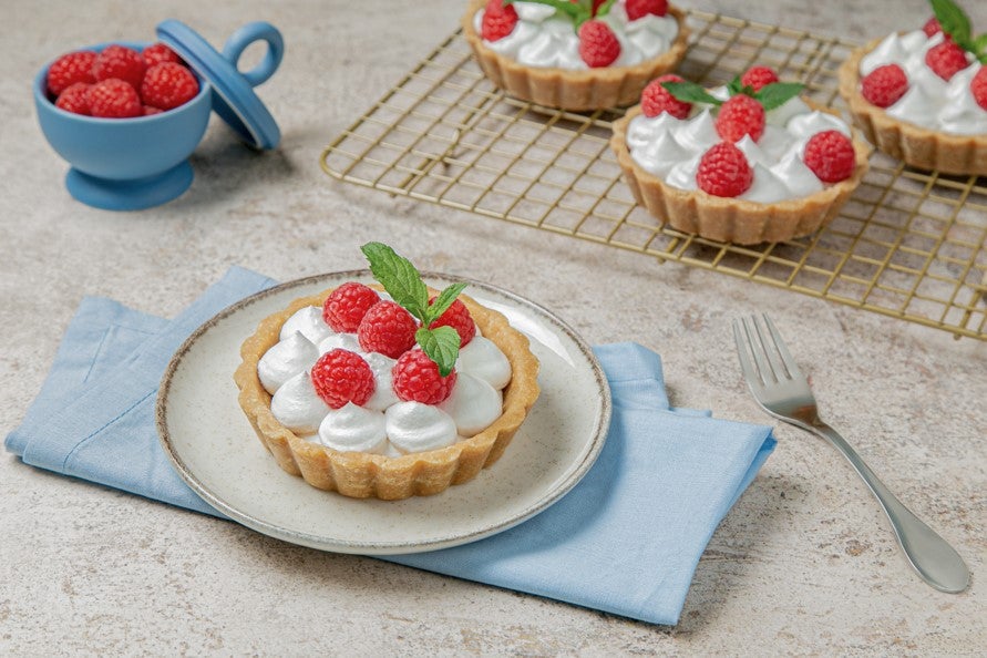 Tartaletas de Vainilla con Frambuesas | Recetas Nestlé