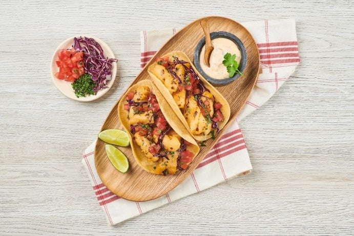 Tacos de Pescado Estilo Baja California