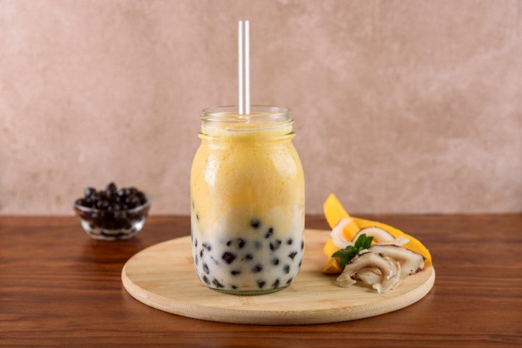 Jugo de Mango Coco Boba Tea Recetas Nestlé