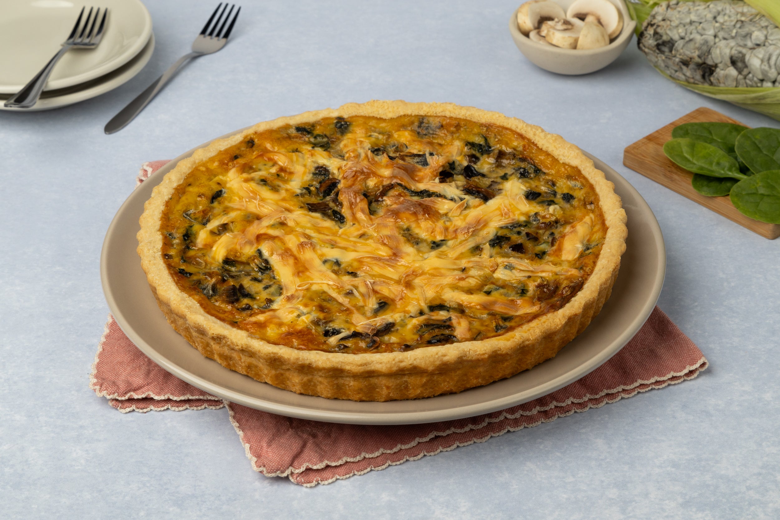 Quiche de Huitlacoche