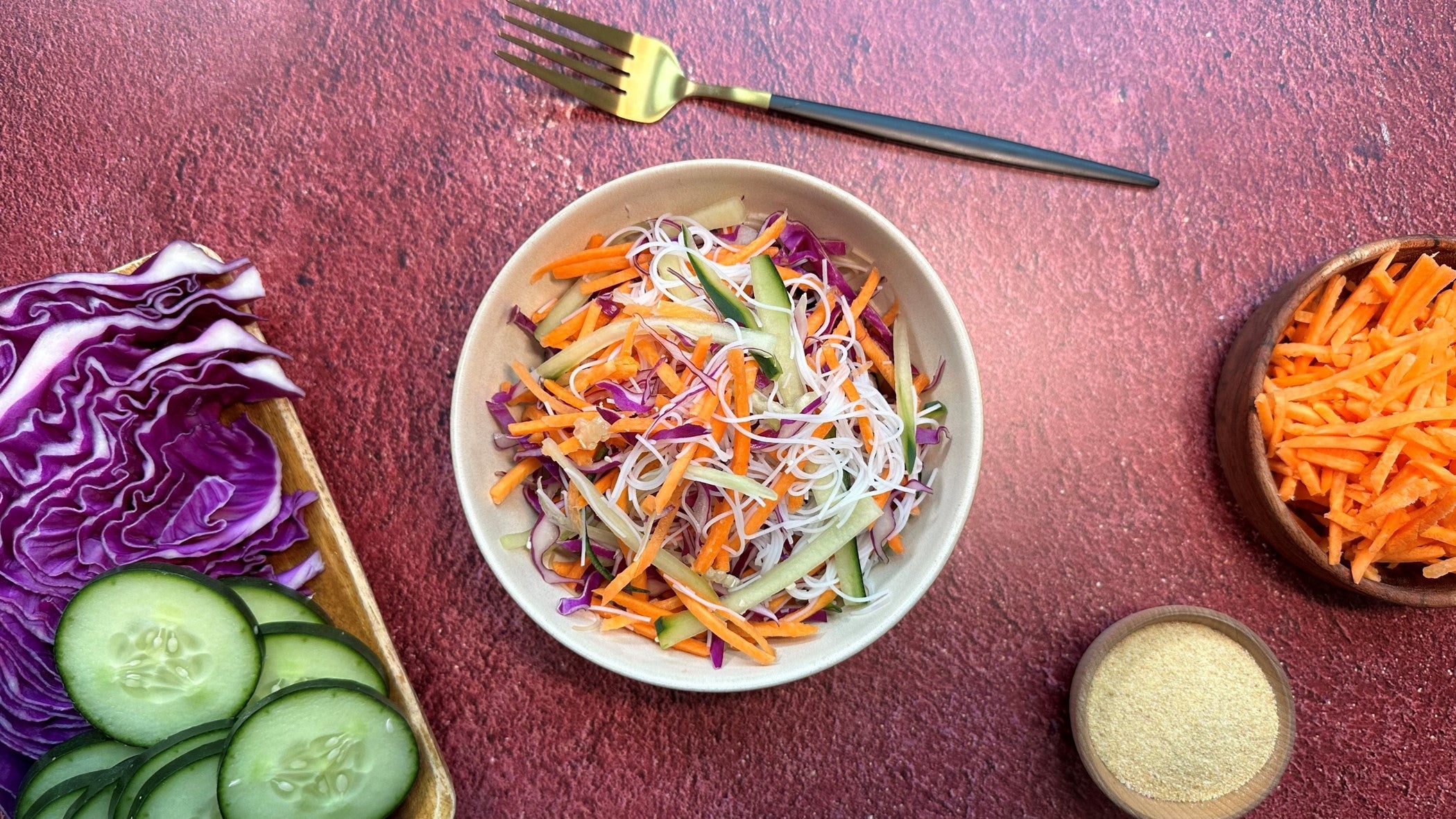 Ensalada de Rollito Primavera