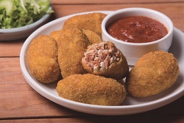 Croquetas de atún y coliflor