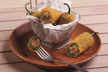 Jalapeños rellenos de atún