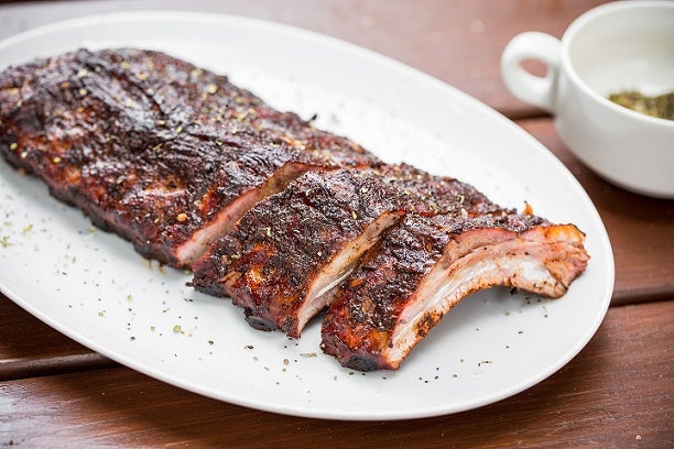 Costillas de cerdo ahumadas con adobo