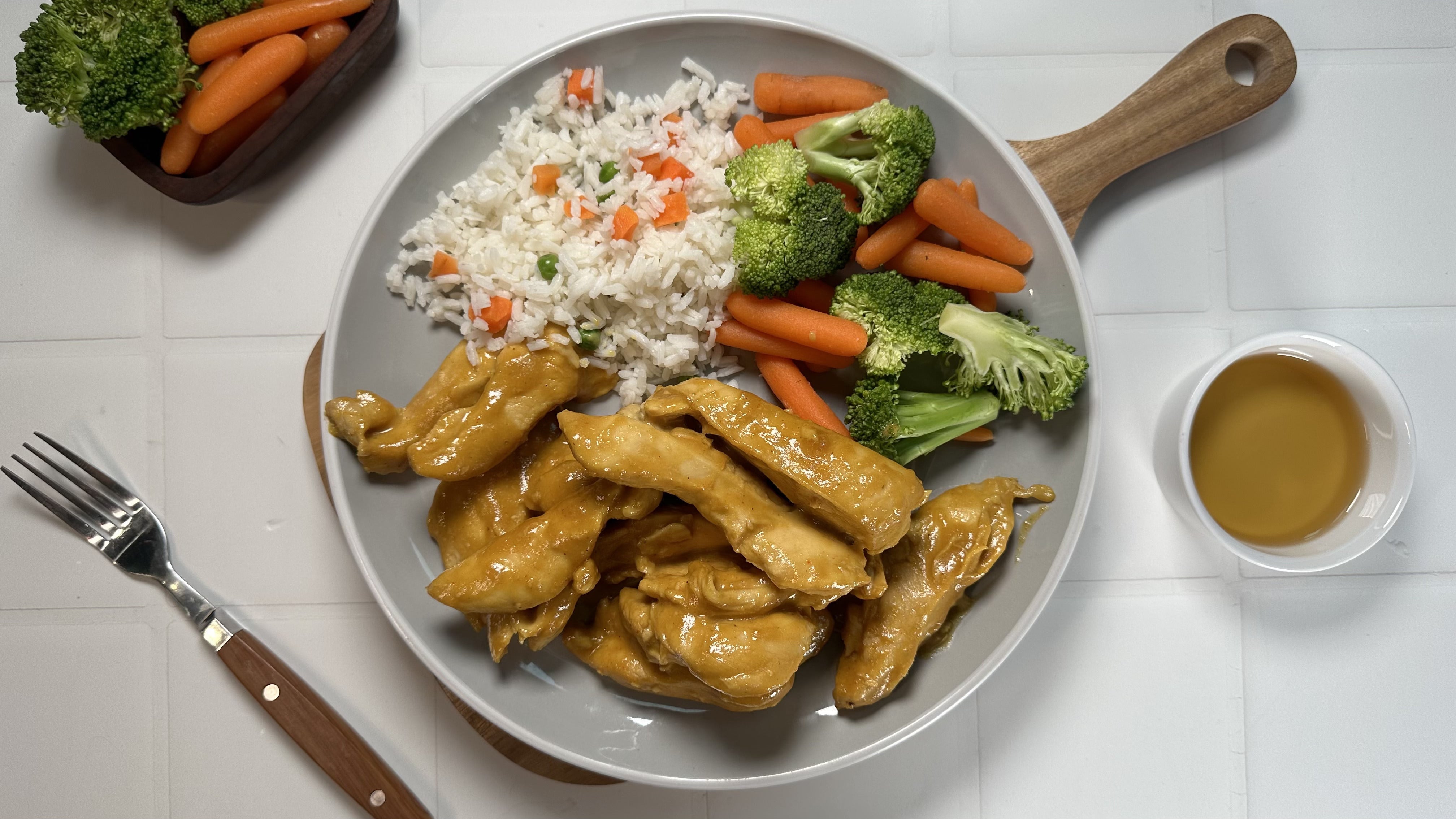 Pollo en Salsa de Ajo